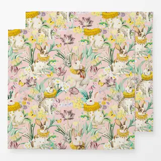 Servietten Osterhasen im Frühling 2