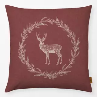 Kissen Nordic Deer wreath II