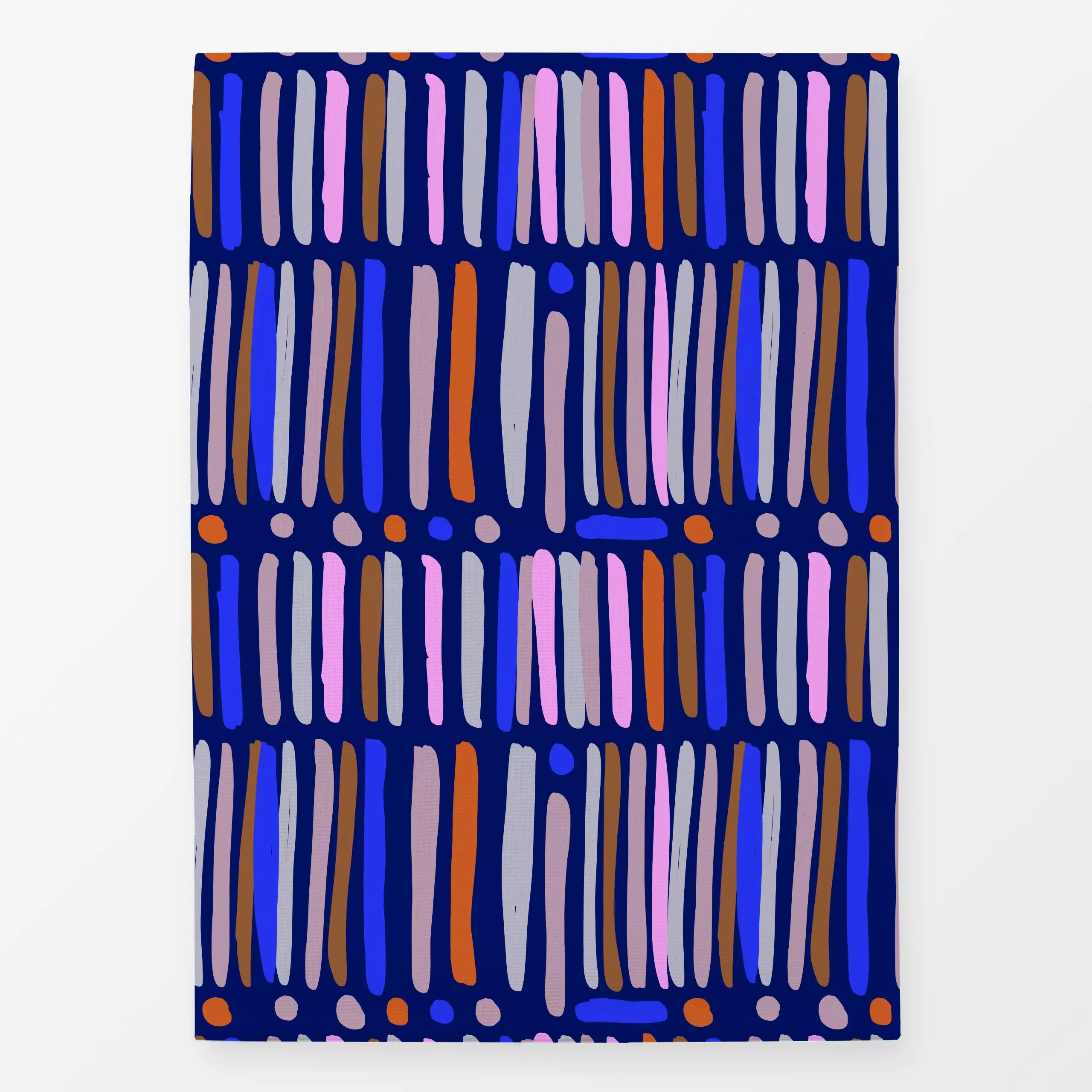 Geschirrtücher Bold Shapes 8X - Symbole & Muster - von „Mareike Böhmer"; Muster, Linien, abstrakt, Blaugrau, Streifen, pink,...