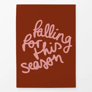 Geschirrtücher Falling for this Season Spruch