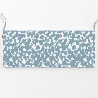 Bankauflage Klematis blau