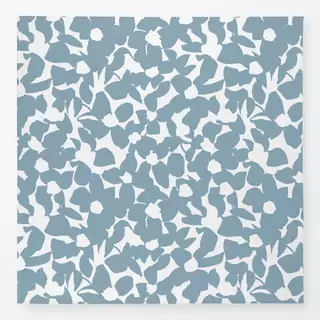 Tischdecke Klematis blau