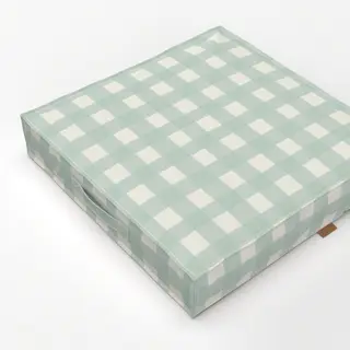 Bodenkissen Jelly mint Gingham
