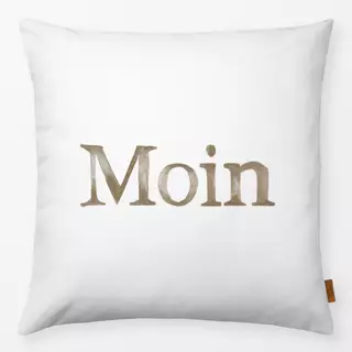 Kissen Moin beige