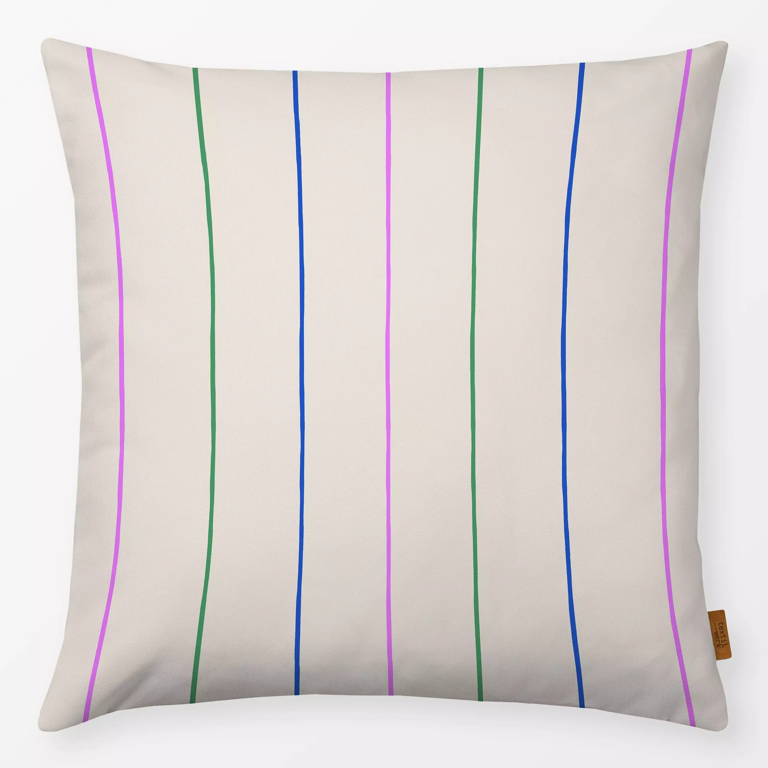 Kissen Bunte Streifen - Symbole & Muster - von „Studio Kesse"