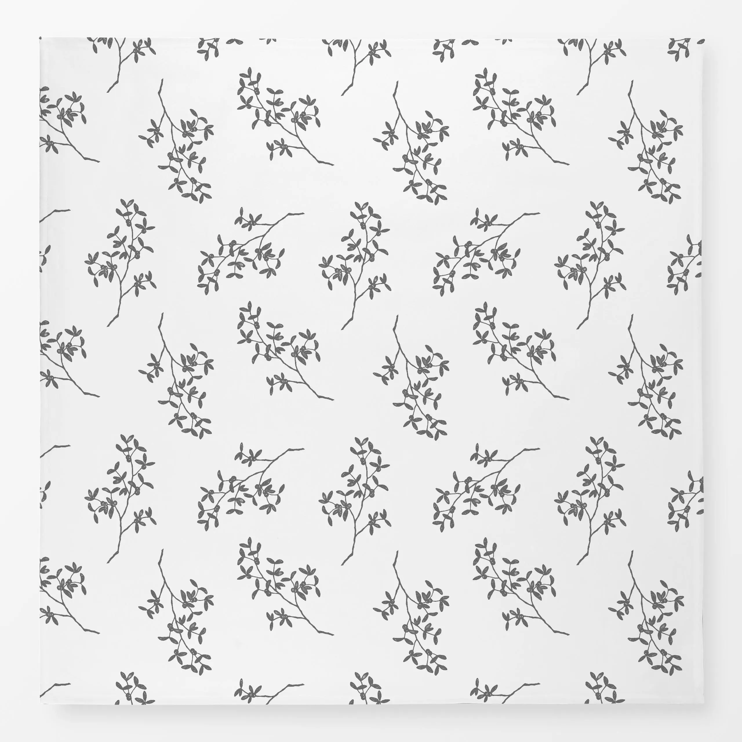 Tischdecke Mistelzweige - Weihnachten, Winter - von „Studio Kesse x sweetlivinginterior"; Zweige, Weihnachten, Winter, miste...