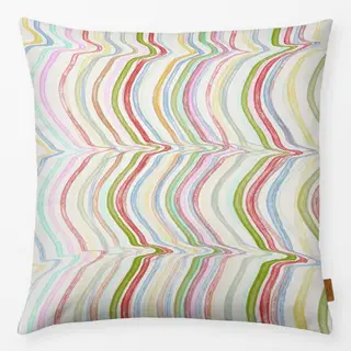 Kissen Bunte Wellen Keramik