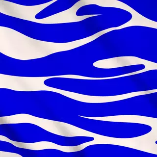 Meterware Summer Shapes Welle