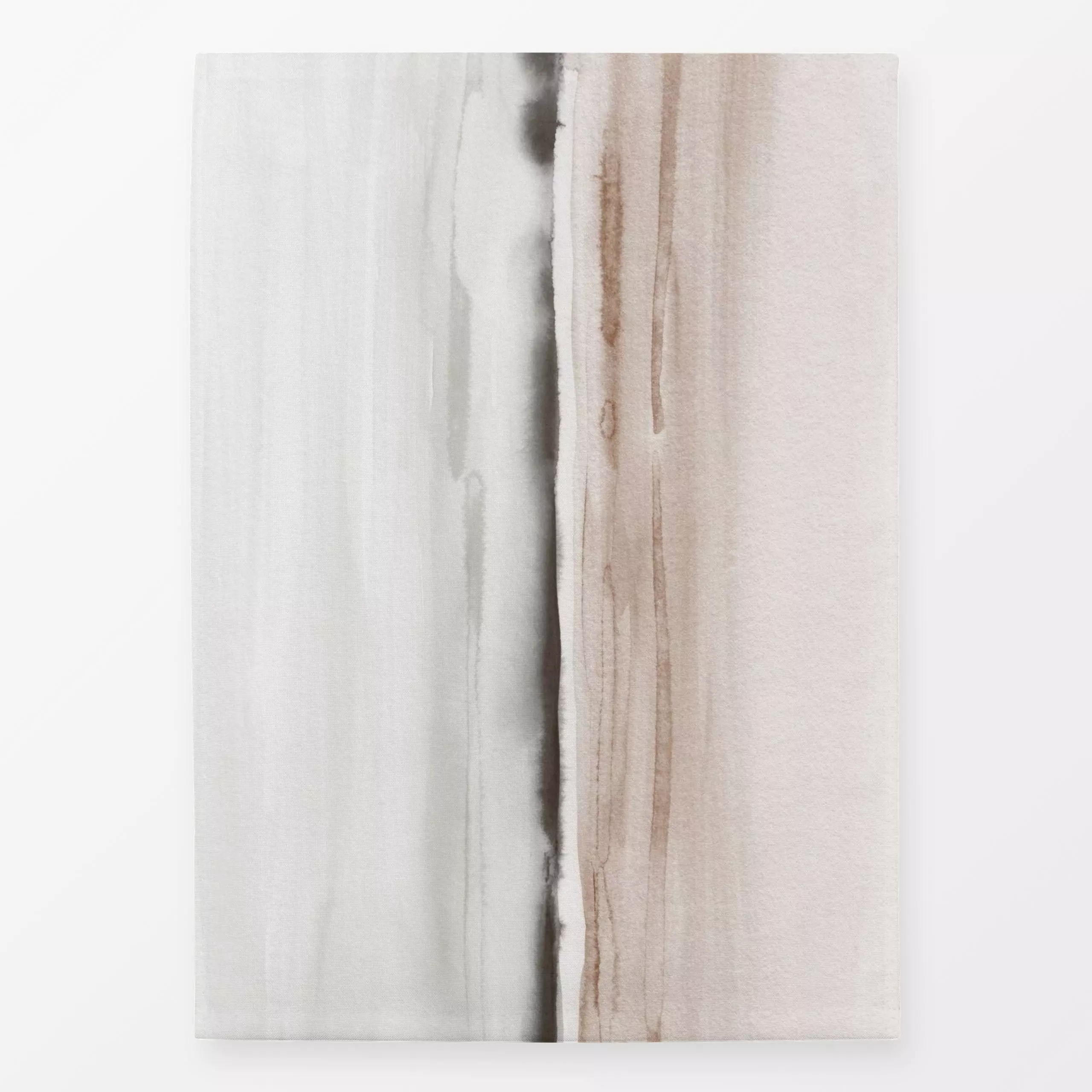 Geschirrtücher Brown and gray sea waves - Natur & Landschaft, Symbole & Muster - von „Nouveau Prints"; modern, Nordisch, Far...