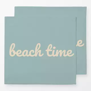 Servietten beach time