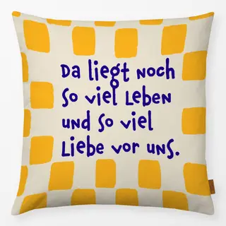 Kissen so-viel-Leben