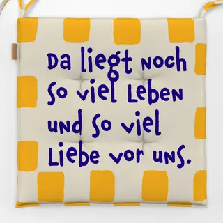 Sitzkissen so-viel-Leben
