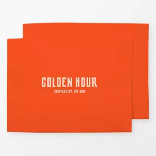 Tischset Golden Hour Wendemotiv