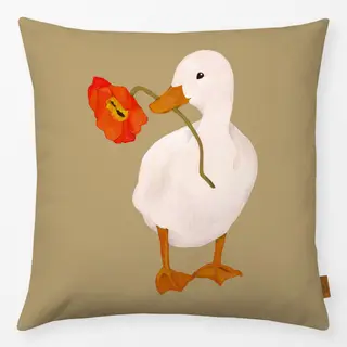 Kissen Duck with Poppy