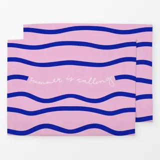 Tischset Coastal summer is calling