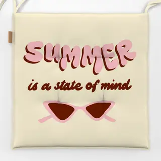 Sitzkissen Summer is a state of mind