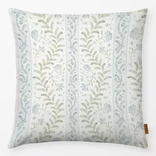 Kissen Cottage Florals Zigzag - Blue