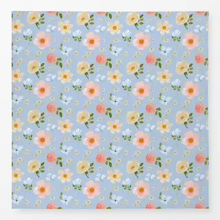 Tischdecke Summer Vibes pastels blue