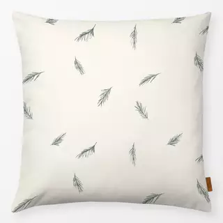 Kissen Tannenzweige creme