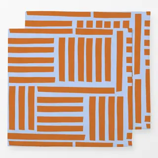 Servietten Sommer Terracotta Linien