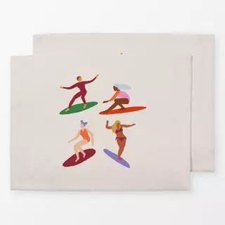 Tischset Surfen 1