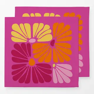 Servietten Matisse Inspired Flowers Pink