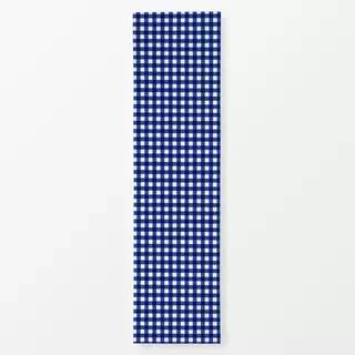 Tischläufer Karo Blau Italien Vibe