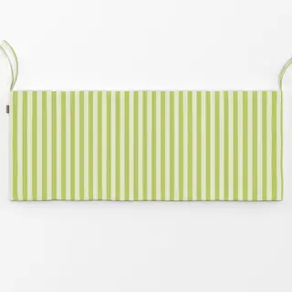Bankauflage Cabana Streifen Pastell grün