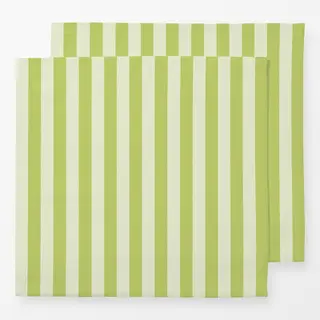 Servietten Cabana Streifen Pastell grün