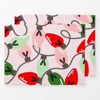 Tischset Pink Twinkle Tangle