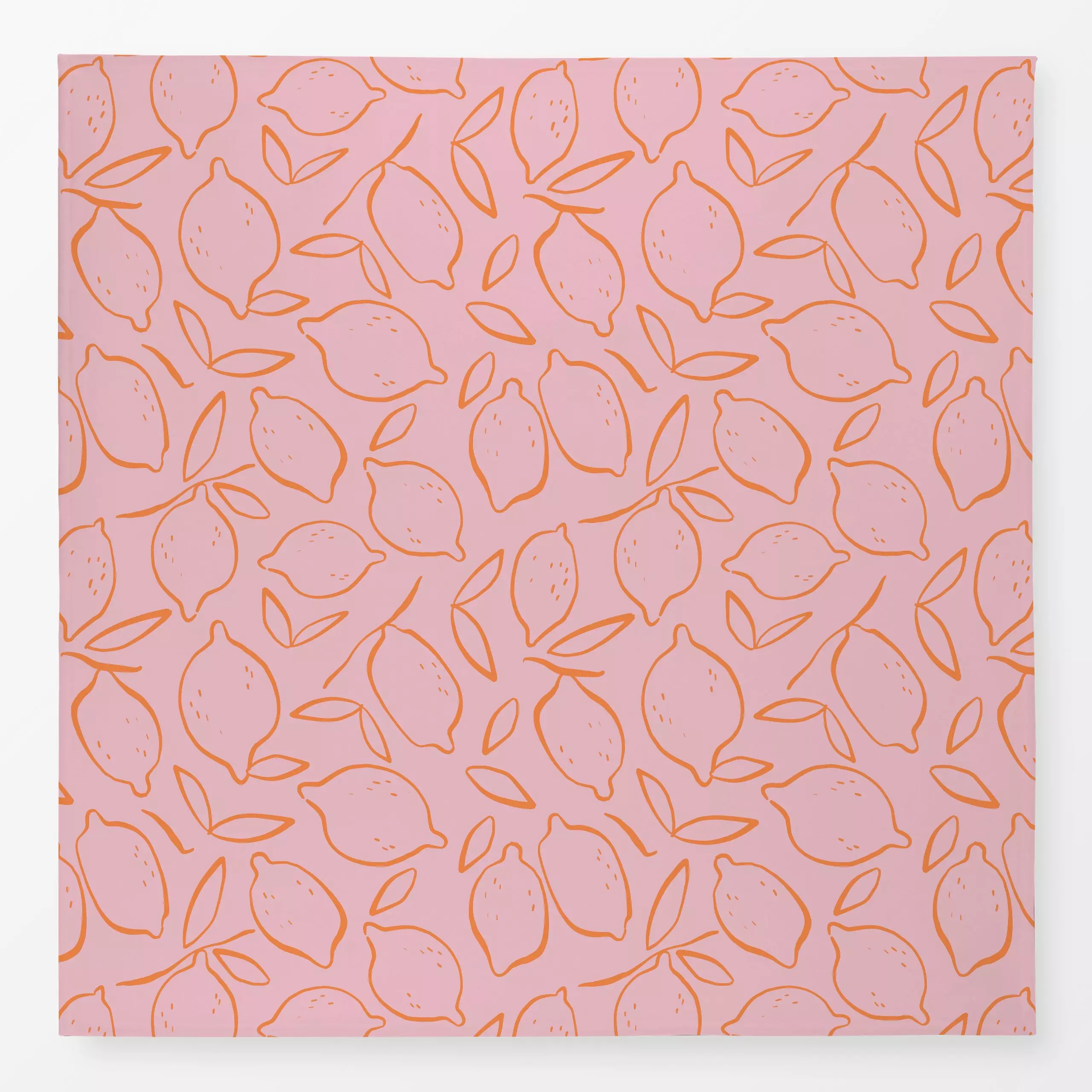 Tischdecke Zitronen - Sommer, Anlässe, Ostern - von „Kruth Design“; Garten, bunt, Zitronen, outdoor, Balkon, Gartendeko, kru...