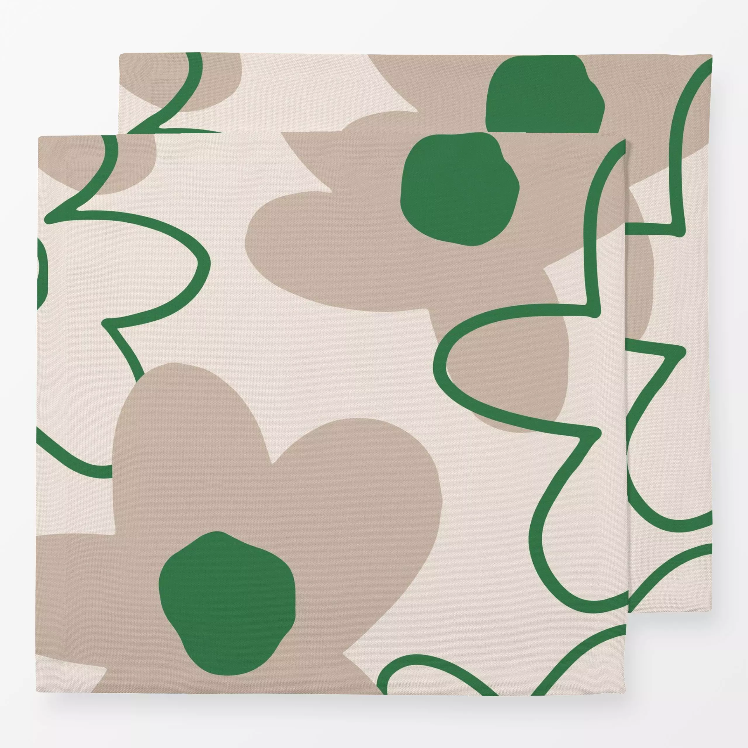 Servietten Spring Flower Pattern - Blumen & Florales, Anlässe, Ostern - von „Kruth Design"; Blumen, Garten, Sommerblumen, ge...