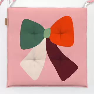 Sitzkissen Schleife bunt
