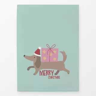 Geschirrtücher Christmas Dackel
