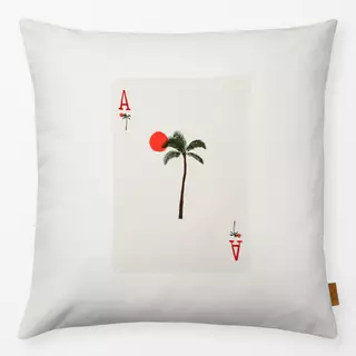 Kissen Spielkarte Palme