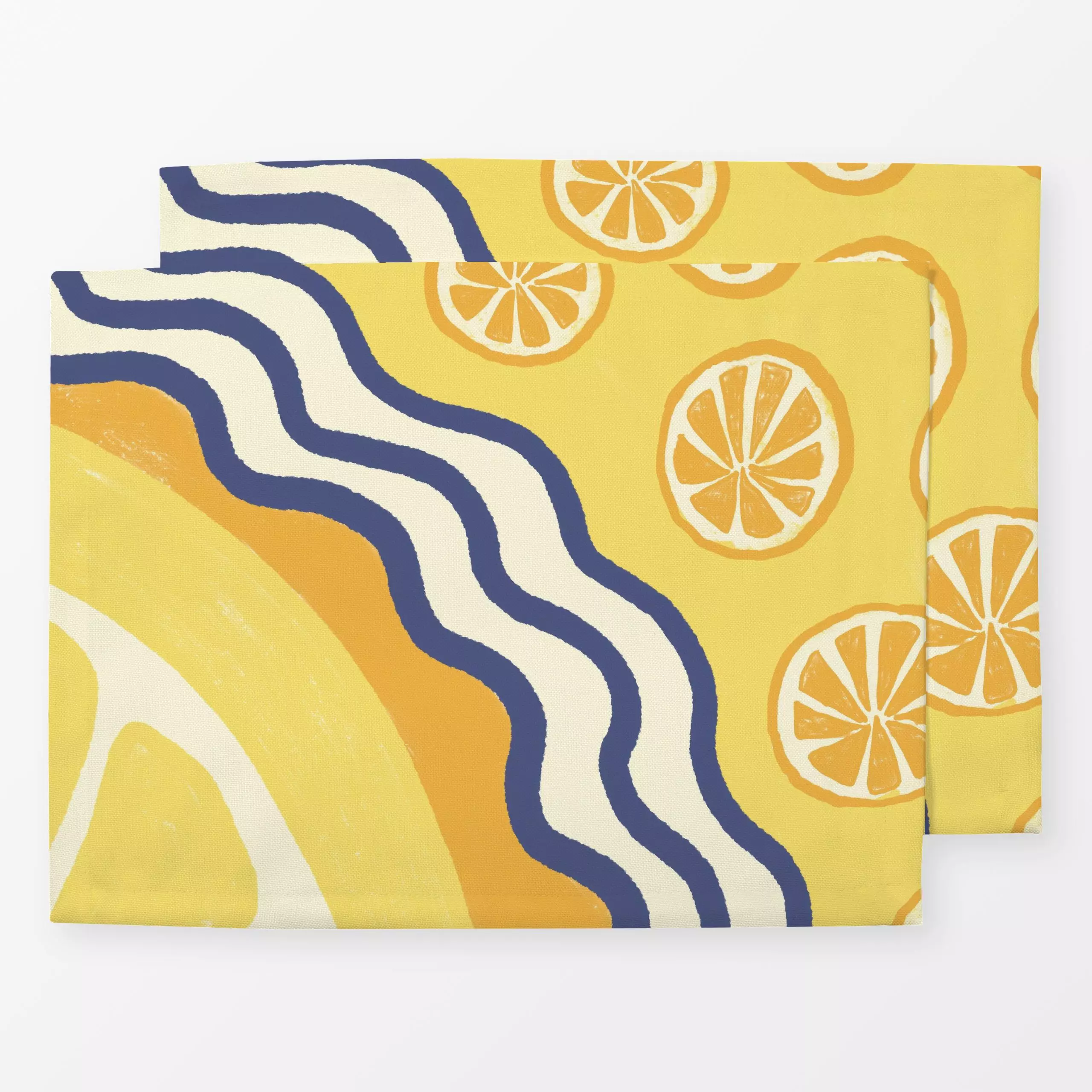 Tischset Sommer-Zitrone, Sommer, von Studio Dolci