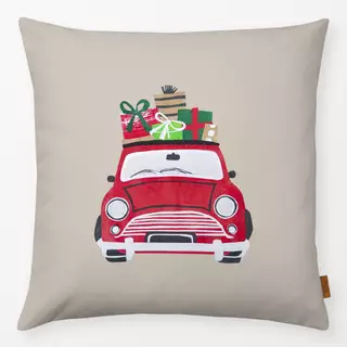 Kissen Mini Cooper mit Geschenken