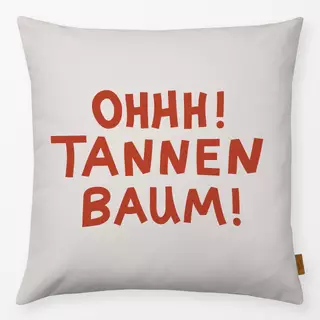 Kissen Ohhh Tannenbaum Red