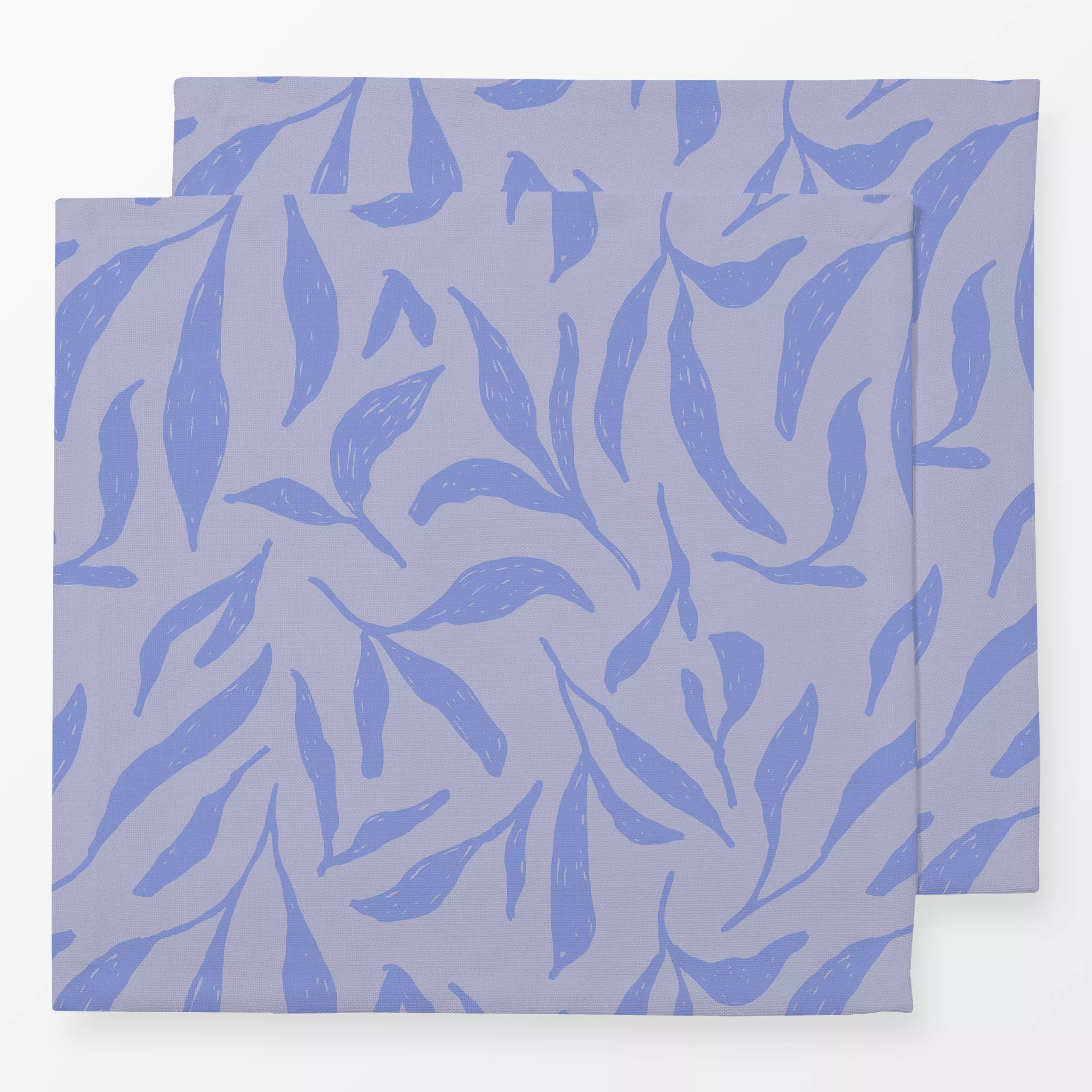 Servietten Lines and Leaves 6X - Blumen & Florales, Pflanzen & Botanik - von „Mareike Böhmer"; Natur, minimal, Blatt, Trocke...