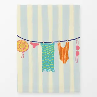 Geschirrtücher Strandtag gestreift