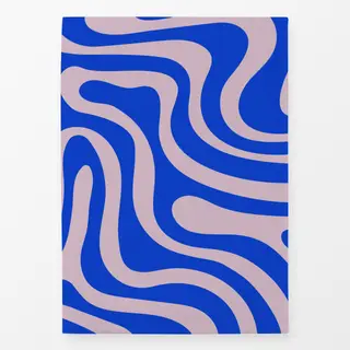 Geschirrtücher Swirl Blau