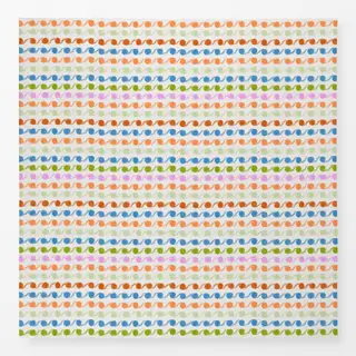 Tischdecke Punkte Streifen Bunt