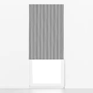 Raffrollo Streifen anthrazit