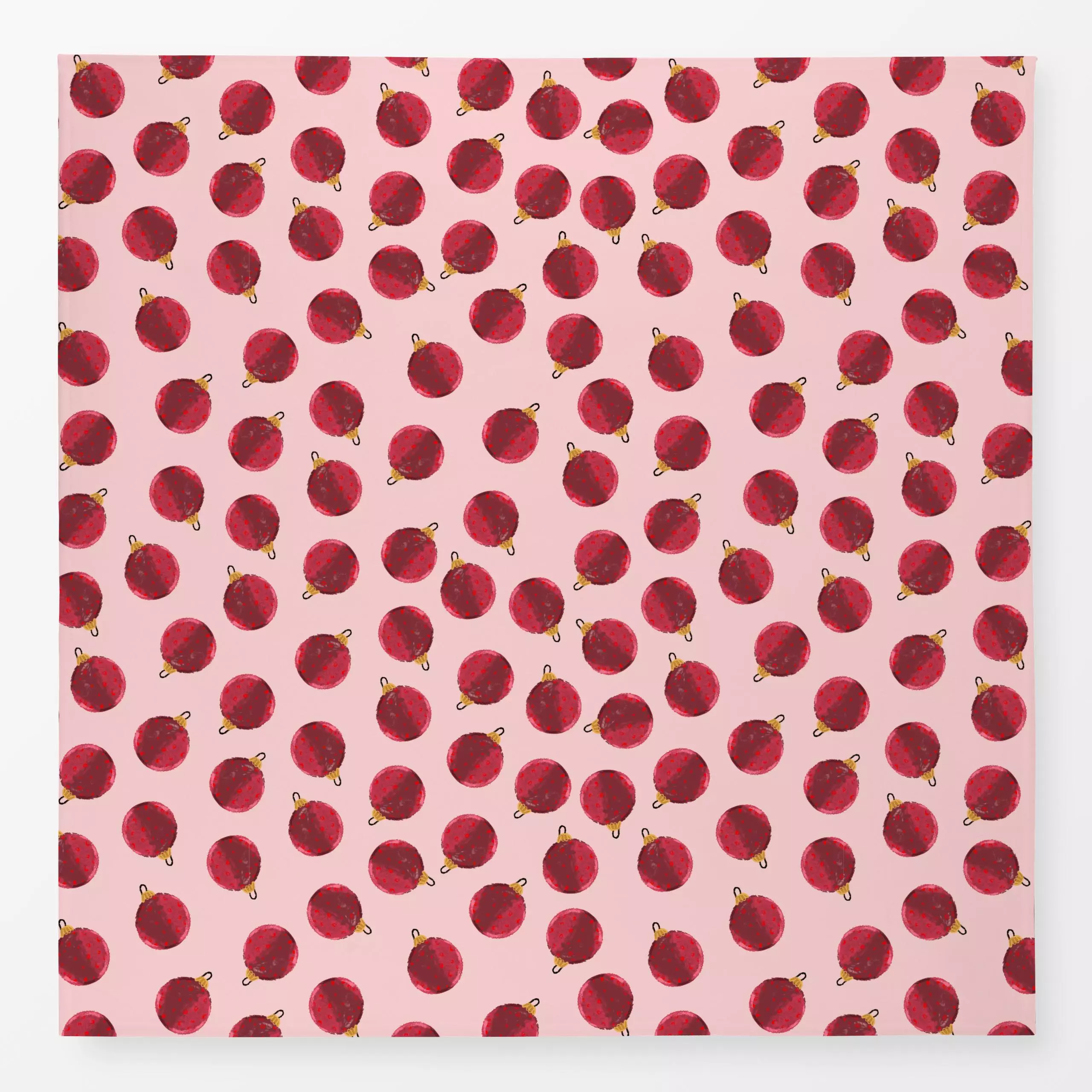 Tischdecke Christbaumkugeln - Weihnachten, Winter - von „Lena Lackmann"; Merry Christmas, Tannenbaum, Weihnachtsbaum, Weihna...