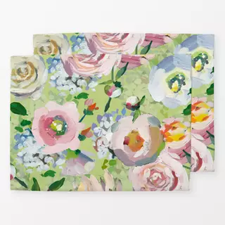Tischset Monet Sommerblumen Wiese