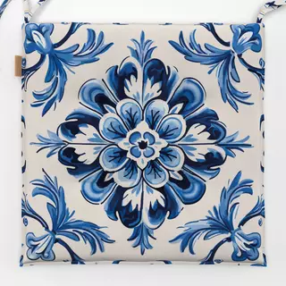 Sitzkissen Floral Fliesen - Lisabon