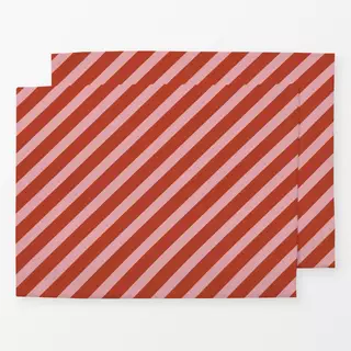 Tischset Magical Stripes Red