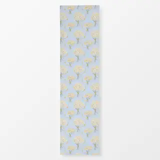 Tischläufer Blumenstrauss Hellblau Spring