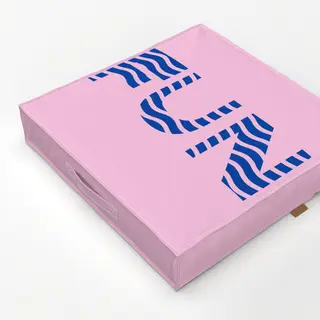 Bodenkissen Fun Waves Blue