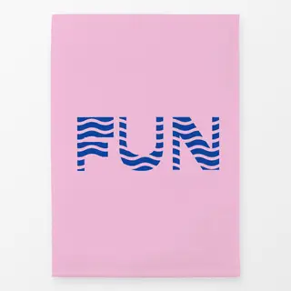 Geschirrtücher Fun Waves Blue